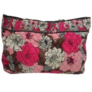 Vera Bradley, Tote Bag, Large, Brown and Pink